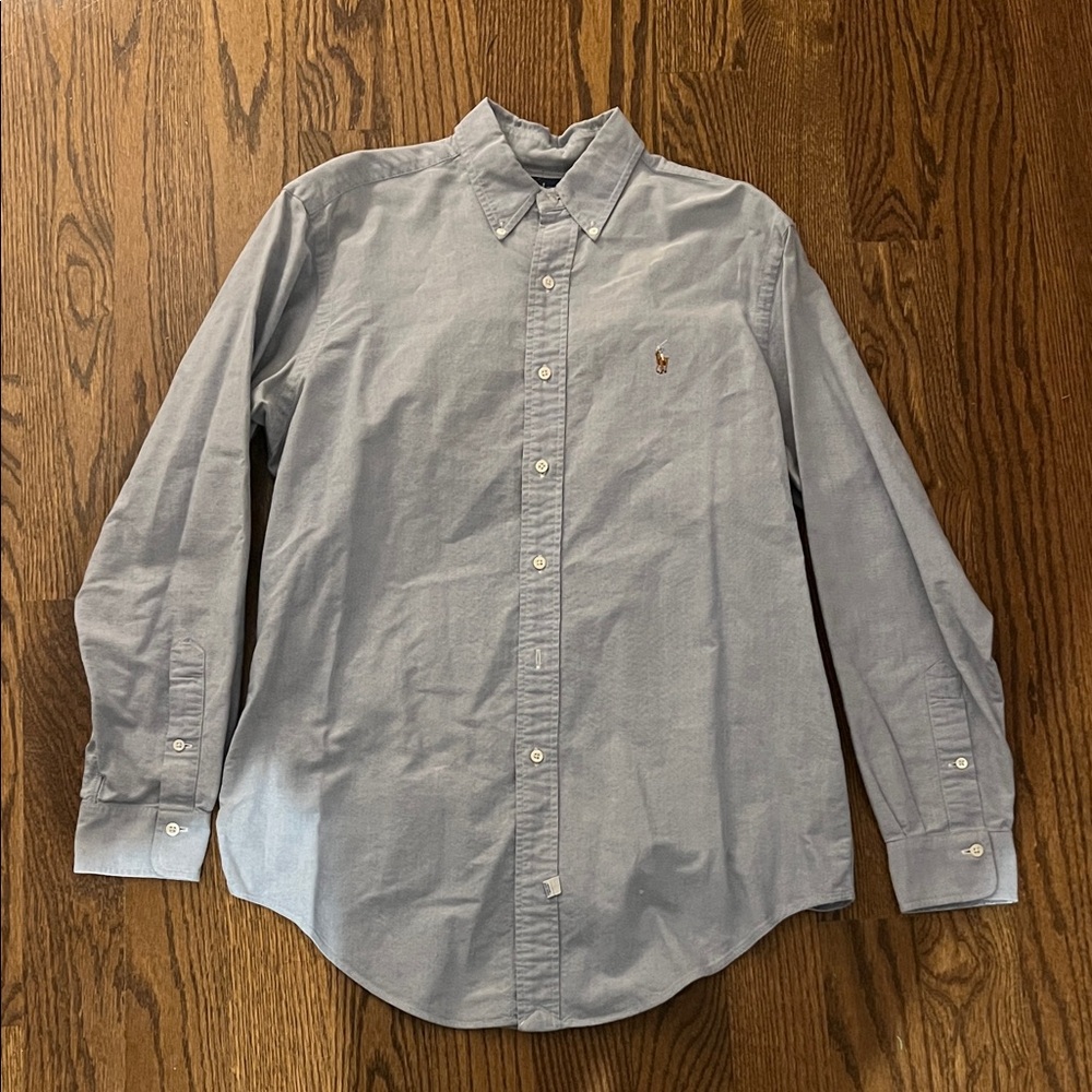 Ralph Lauren Light Blue Casual Button-Down Shirt